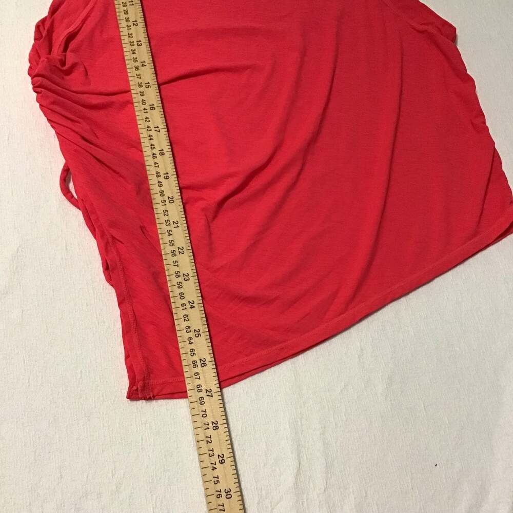 Free People Movement Tempo Tunic Ruched Side Tank Top Electric Sunset Size M - Picture 9 of 11